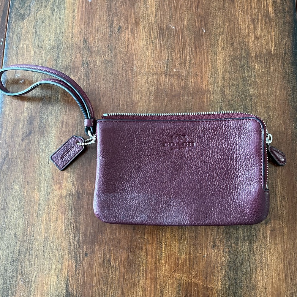 Coach wallet wristlet